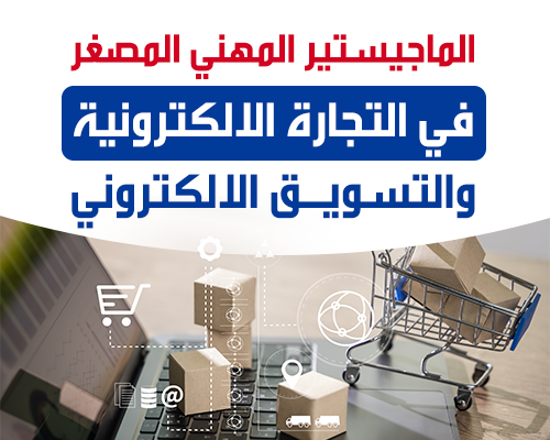 الماجيستير المهني المصغر في التجارة الالكترونية والتسويق الالكتروني